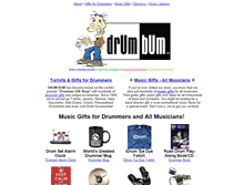 Tablet Screenshot of drumbum.com